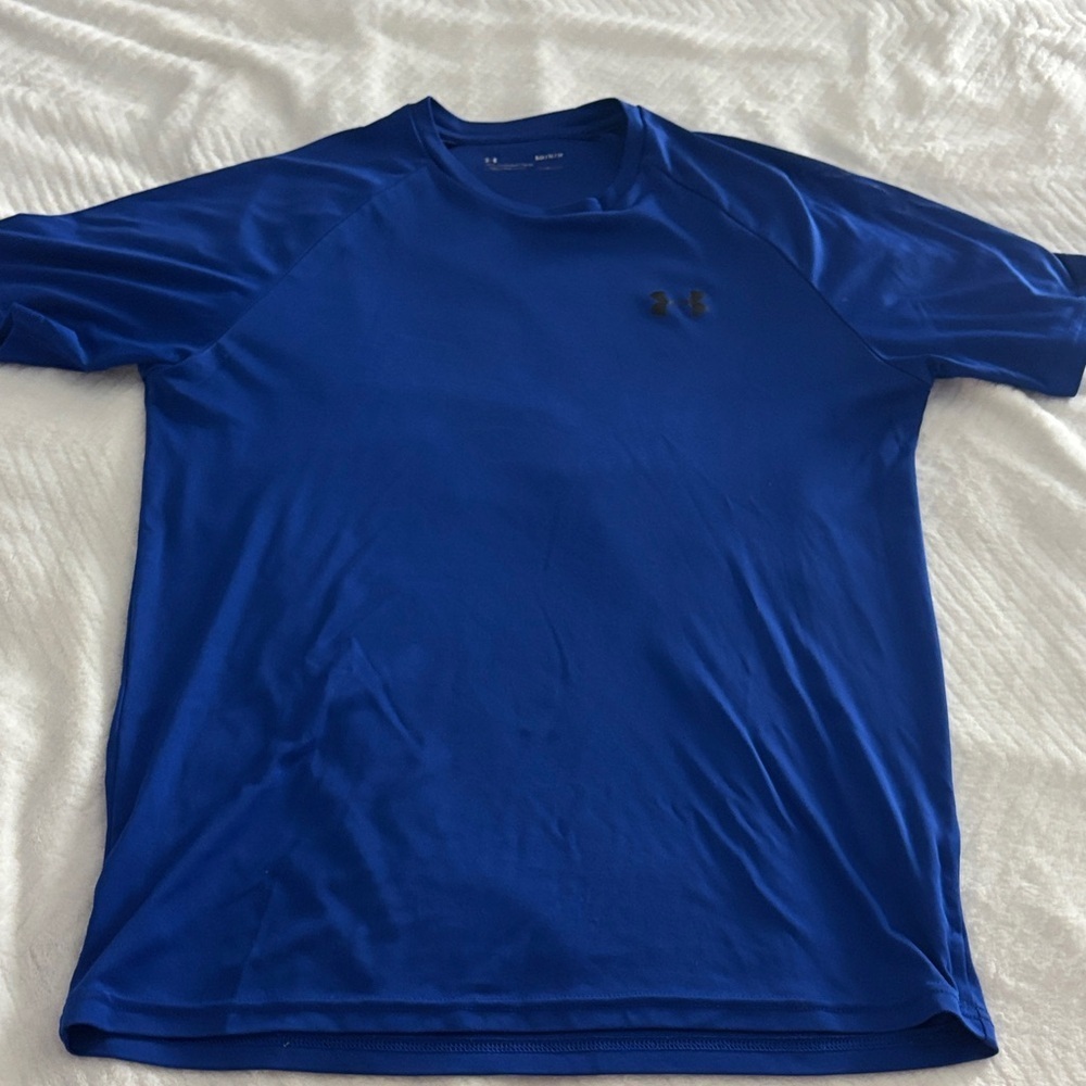 Under Armour Men's Blue Athletic Tee